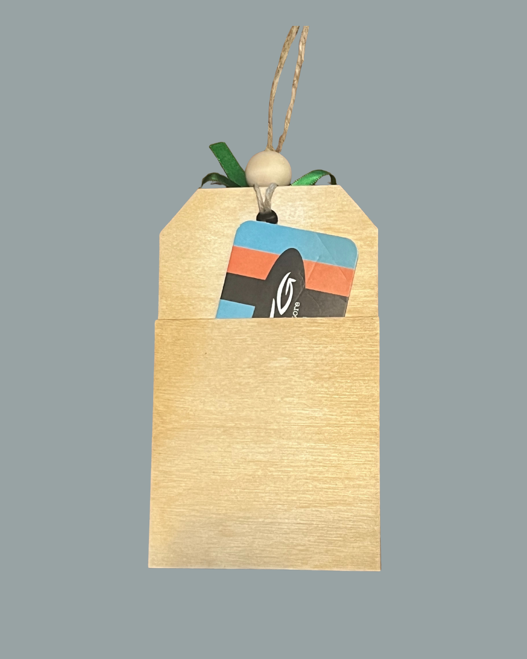 Melting Snowman Gift Card Holder/ornament