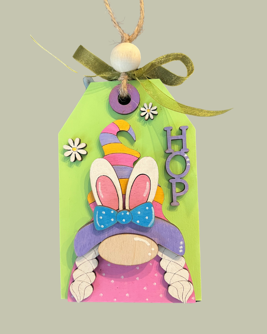 Easter Bunny Hop Gnome Gift Card Holders