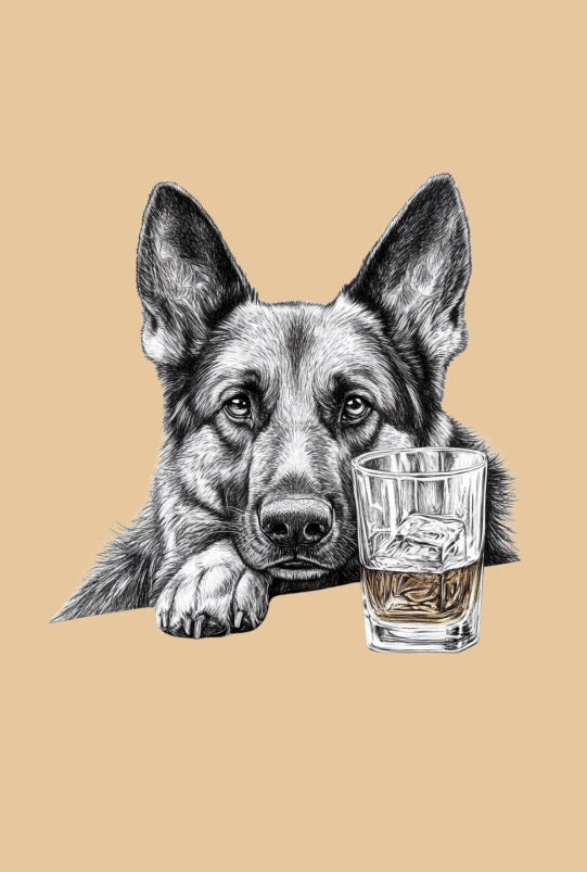 German Shepard Note Cards