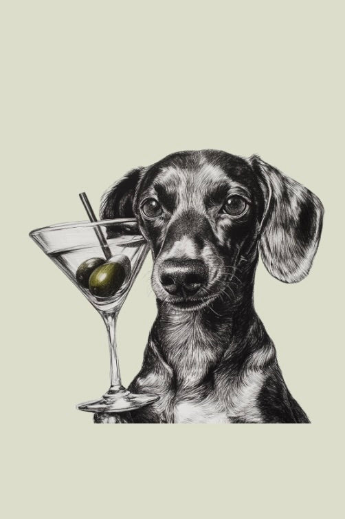 Dachshund Dog Note Cards