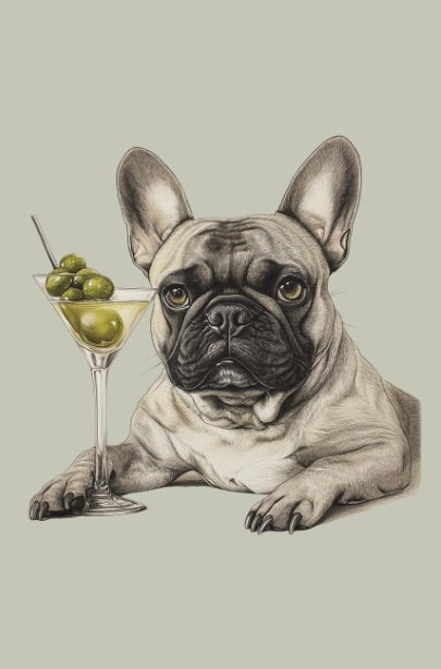 French Bulldog Note Cards