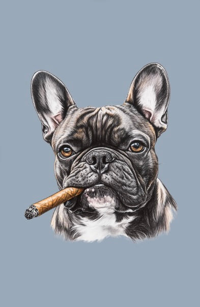 French Bulldog Note Cards