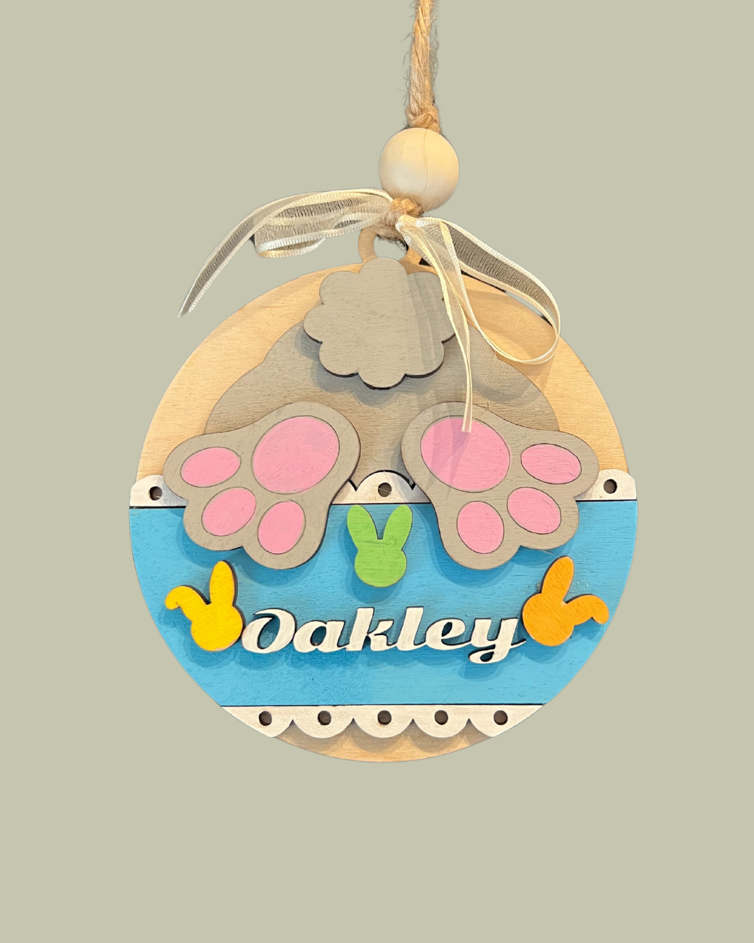 Easter Bunny Bottom Gift Card Holder