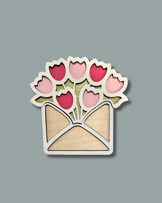 Floral Gift Card Holder