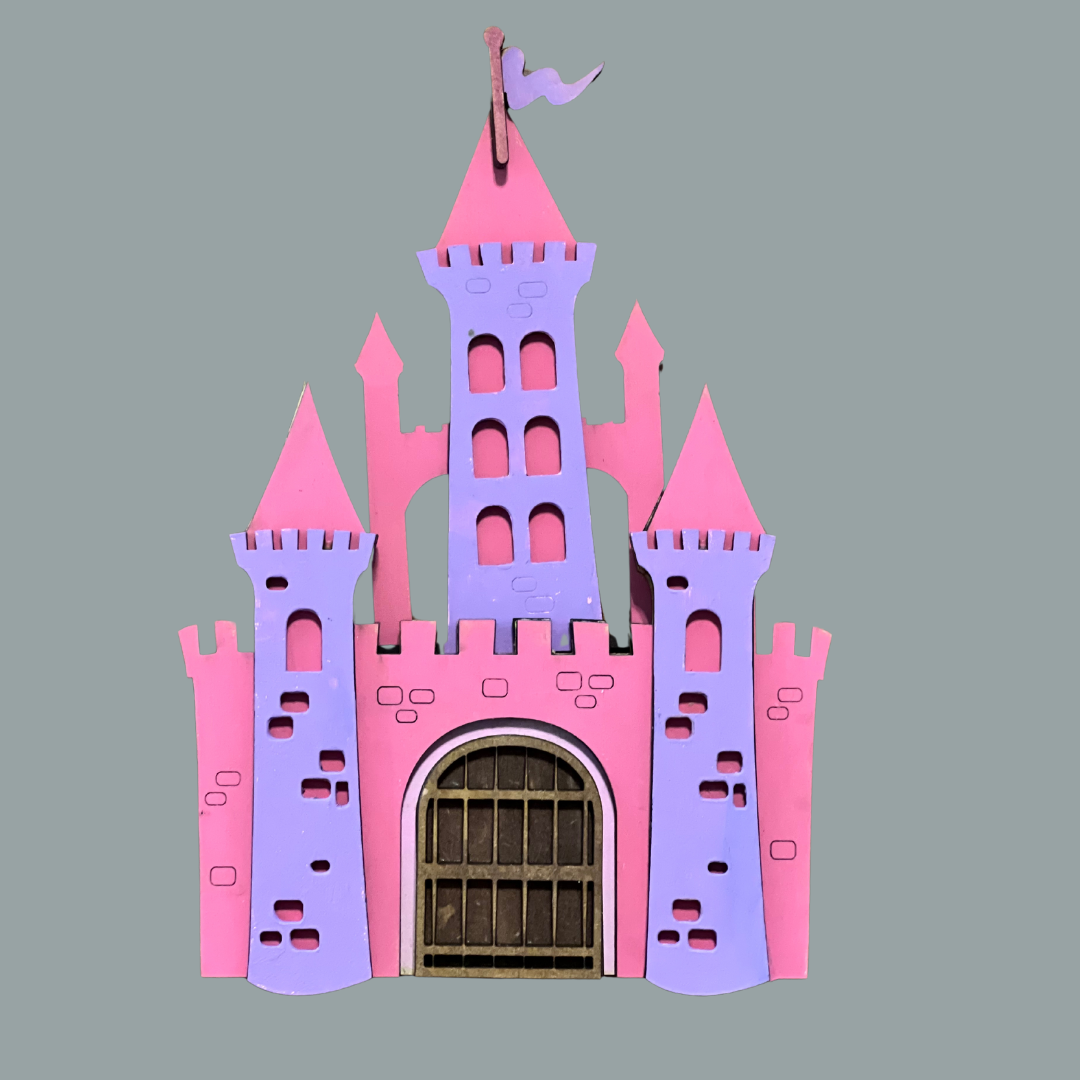 Princess Castle Gift Card Holder