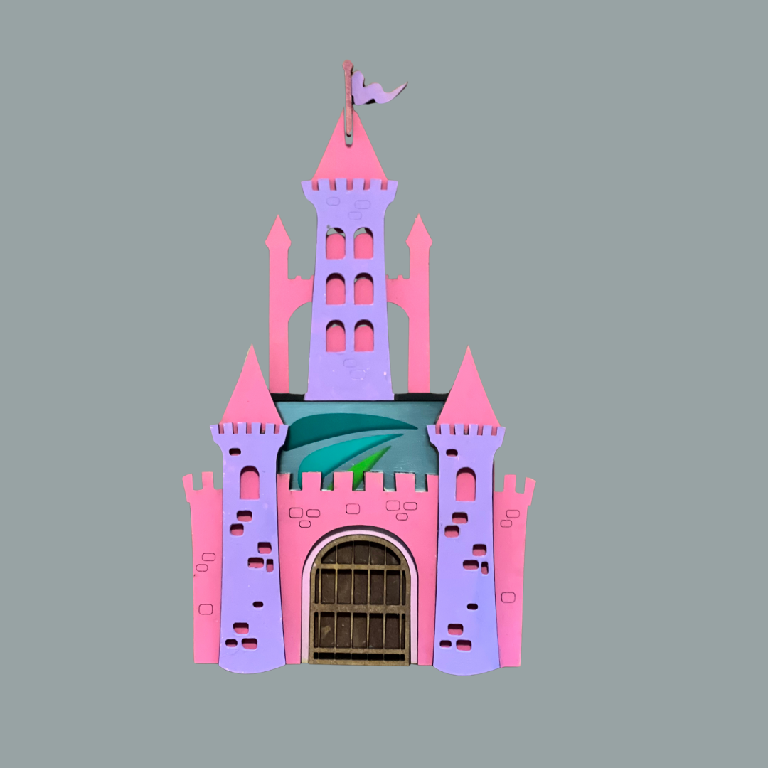 Princess Castle Gift Card Holder