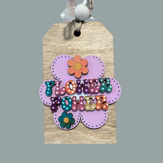 Fun Flower Power Gift Card Holder