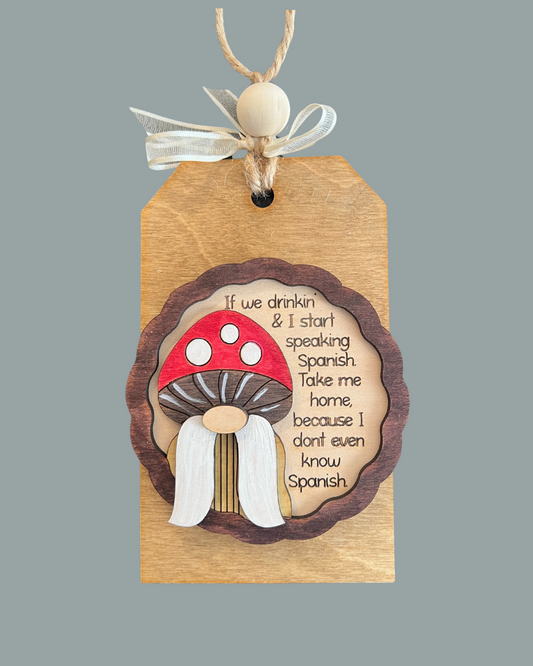 Gift Card Holder-Funny Gnome