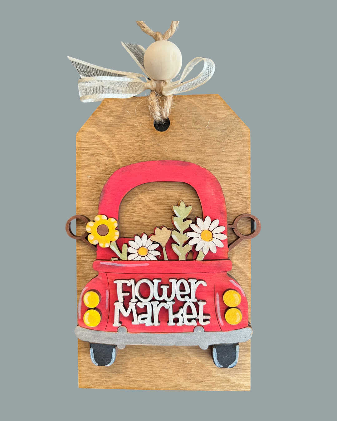 GIFT CARD HOLDER-FLOWER MARKET